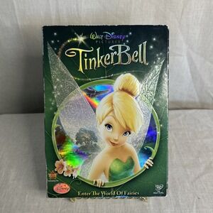Disney Tinker Bell: Enter The World Of Fairies DVD Movie Video With Slipcover